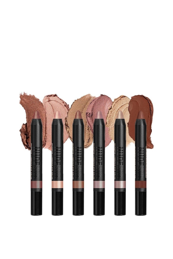 Nudestix NUDE BEACH 6 PC - EYE PENCIL PALETTE Multi