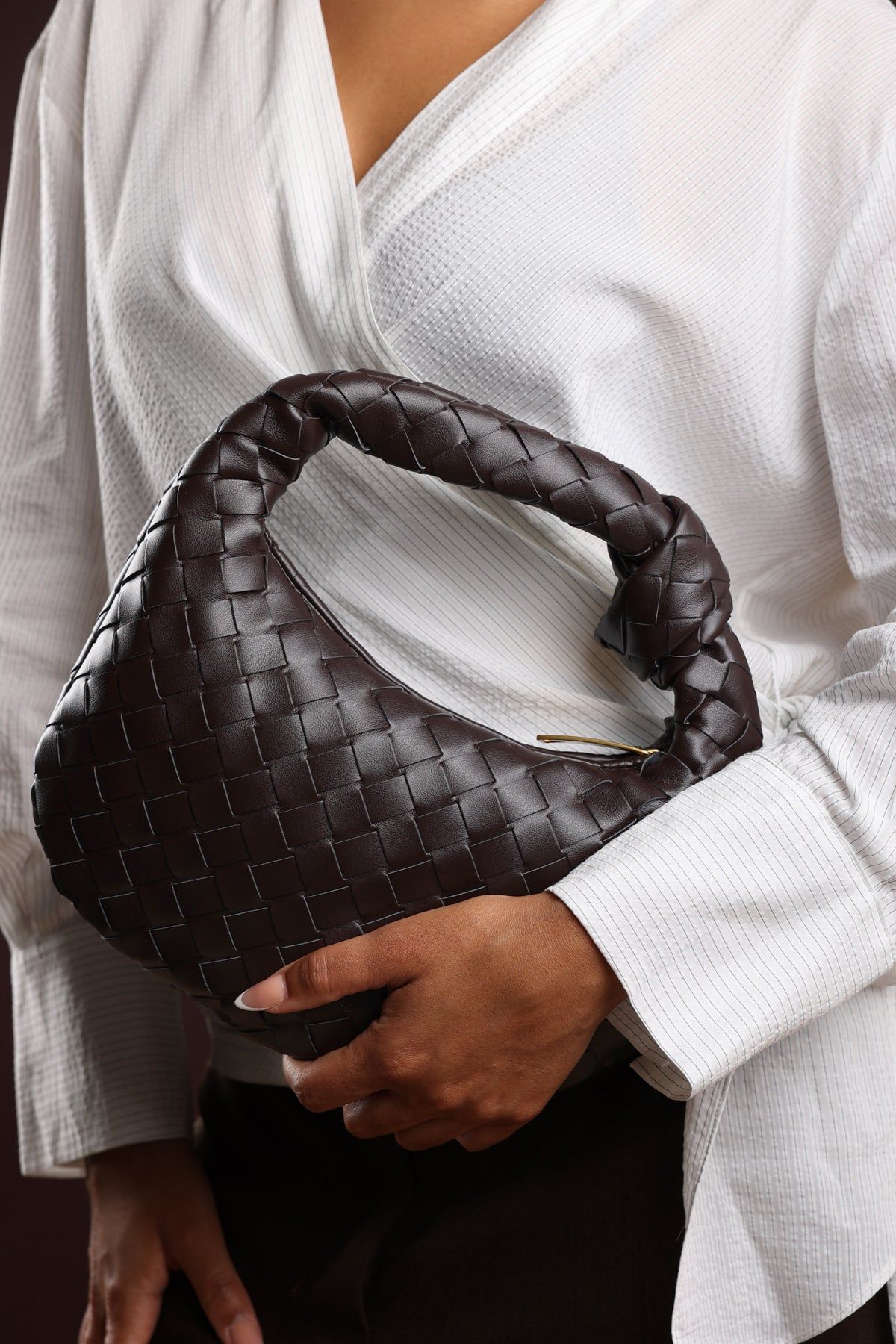 Where's That From 'Aura' Classic Woven Hobo Bag image 1