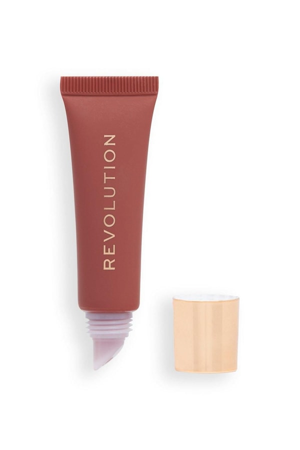 Revolution Juicy Peptide Lip Balm Nude Latte