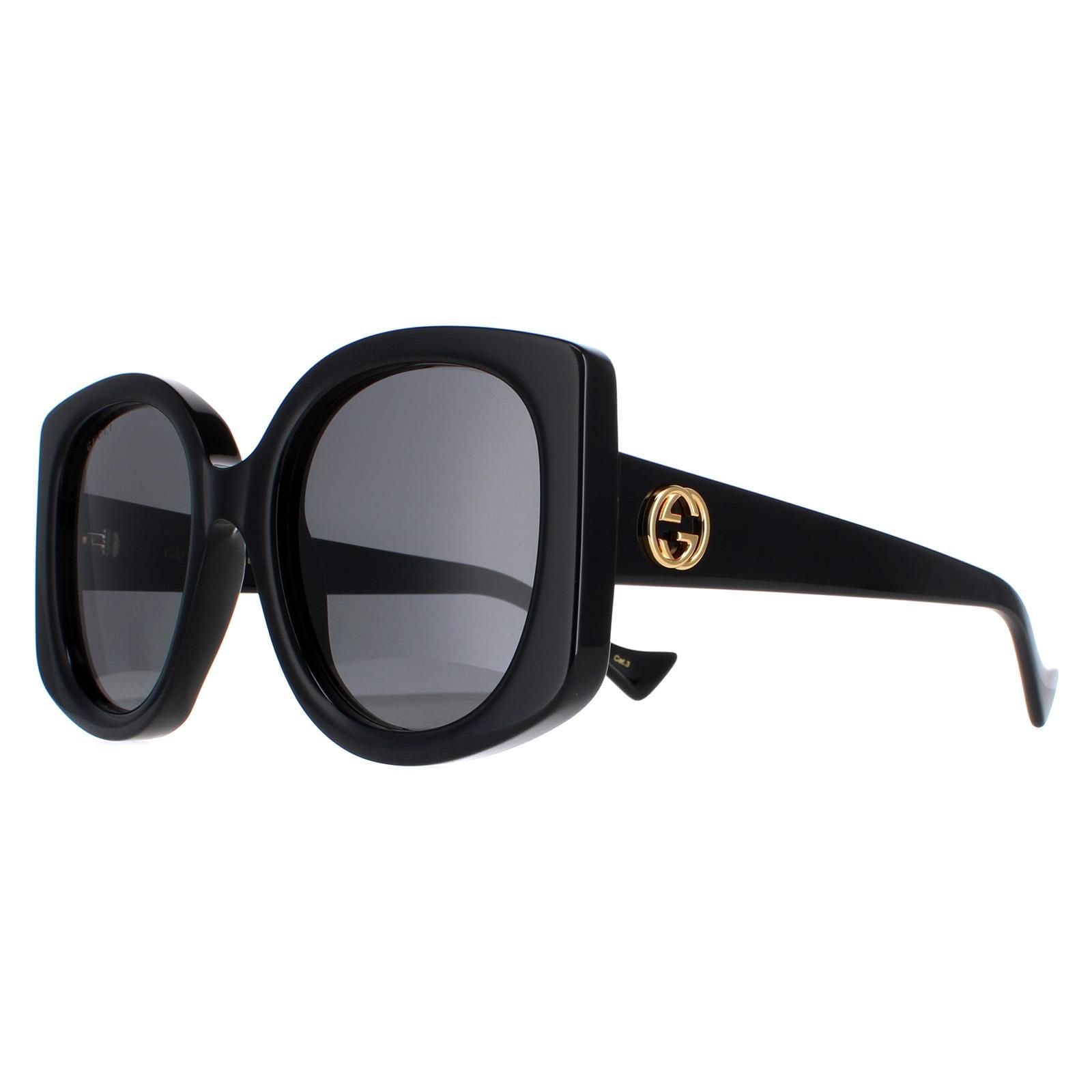 Gucci Round Black Grey GG1257S image 2