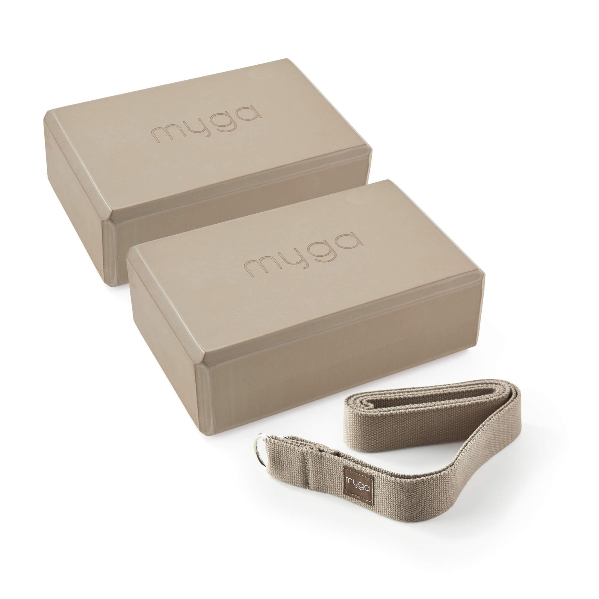 Myga 2 Yoga Blocks and Strap Set image 1