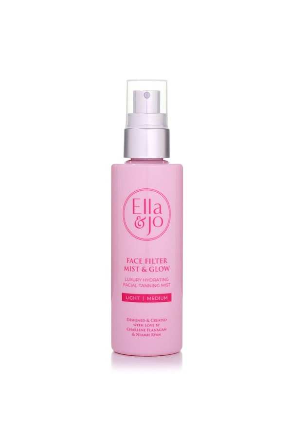 Ella & Jo Cosmetics Face Filter Mist & Glow - Tanning Mist 100ml Light Medium