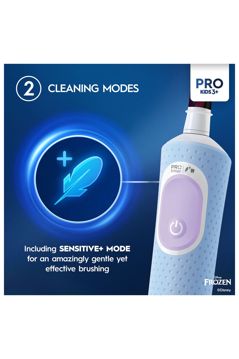 Oral B Kids Frozen Vitality Pro Toothbrush + Case Multi image 4