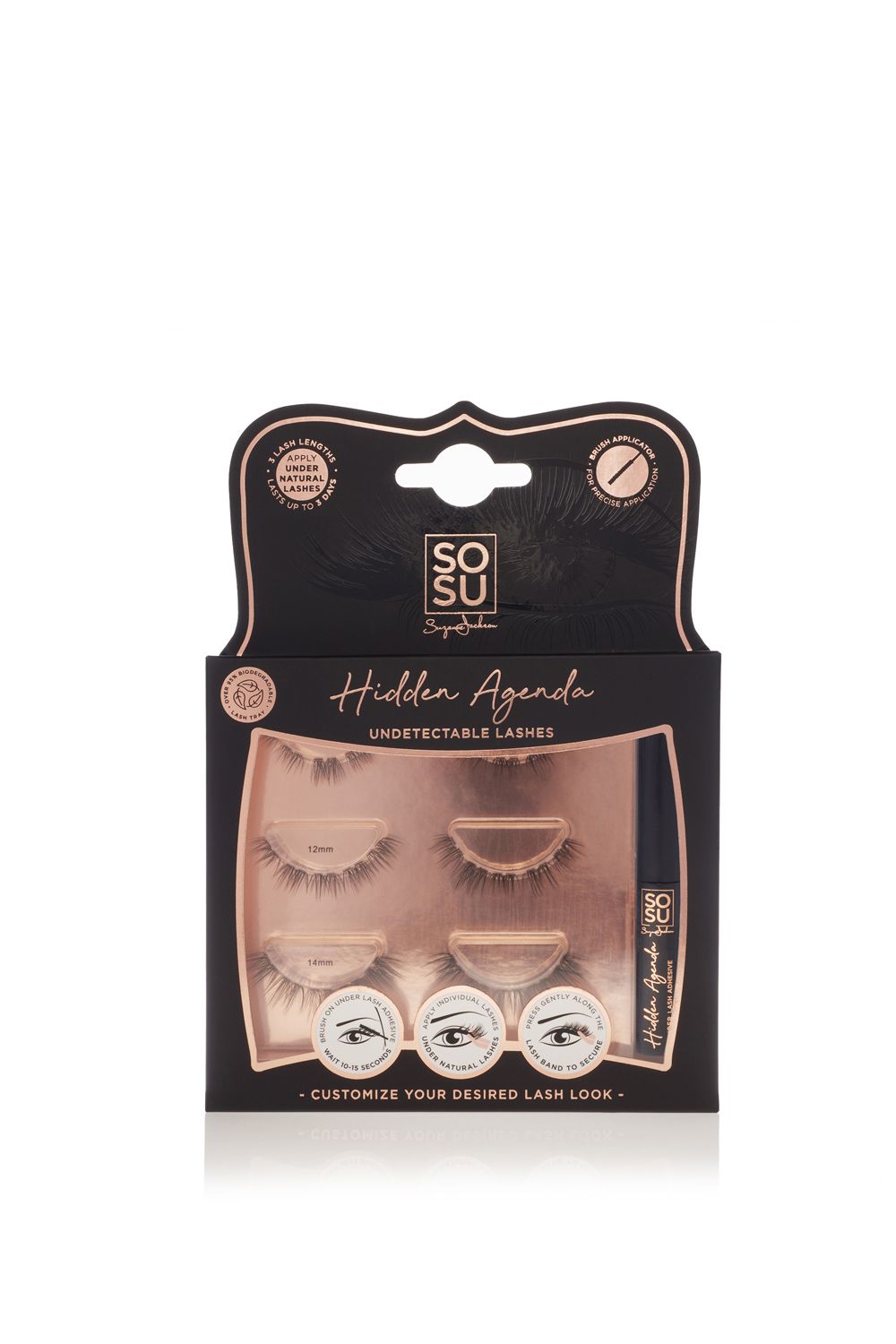 SOSU Cosmetics Hidden Agenda Lash Kit Multi image 1