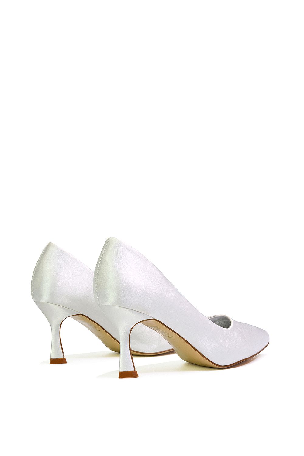 XY London 'Romi' Pointed Toe Court Shoes Mid Stiletto Heels image 4