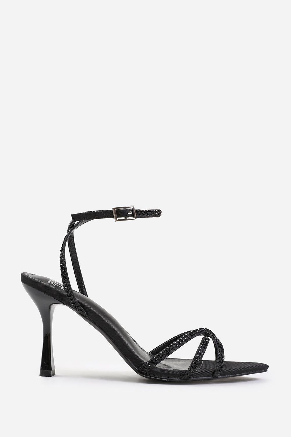 Where's That From 'Audra' Cross Over Strap With Gem Detailing Heels image 2