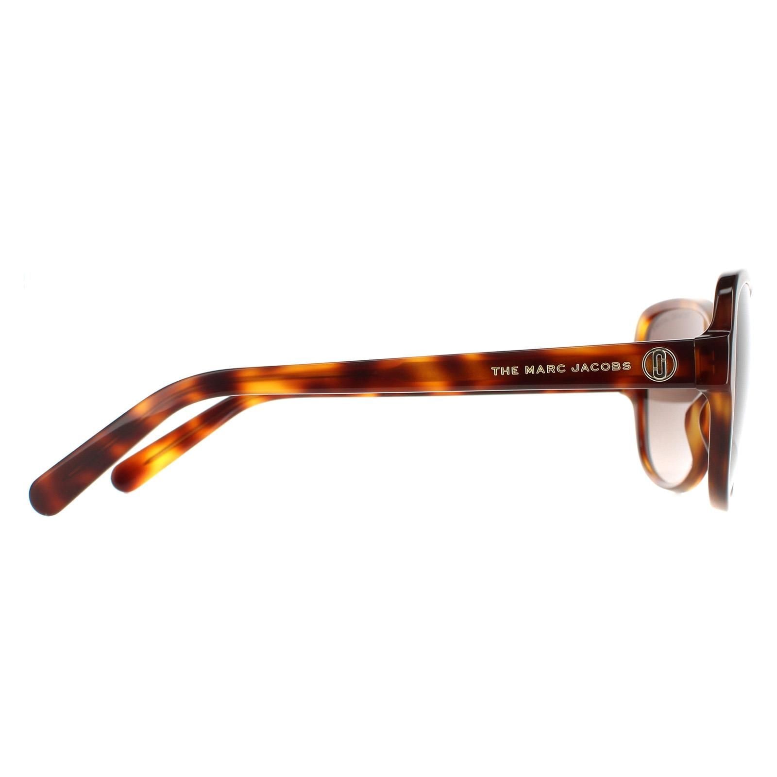 Marc Jacobs Cat Eye Havana Gold Brown Gradient Polarised  MARC 528/S image 4