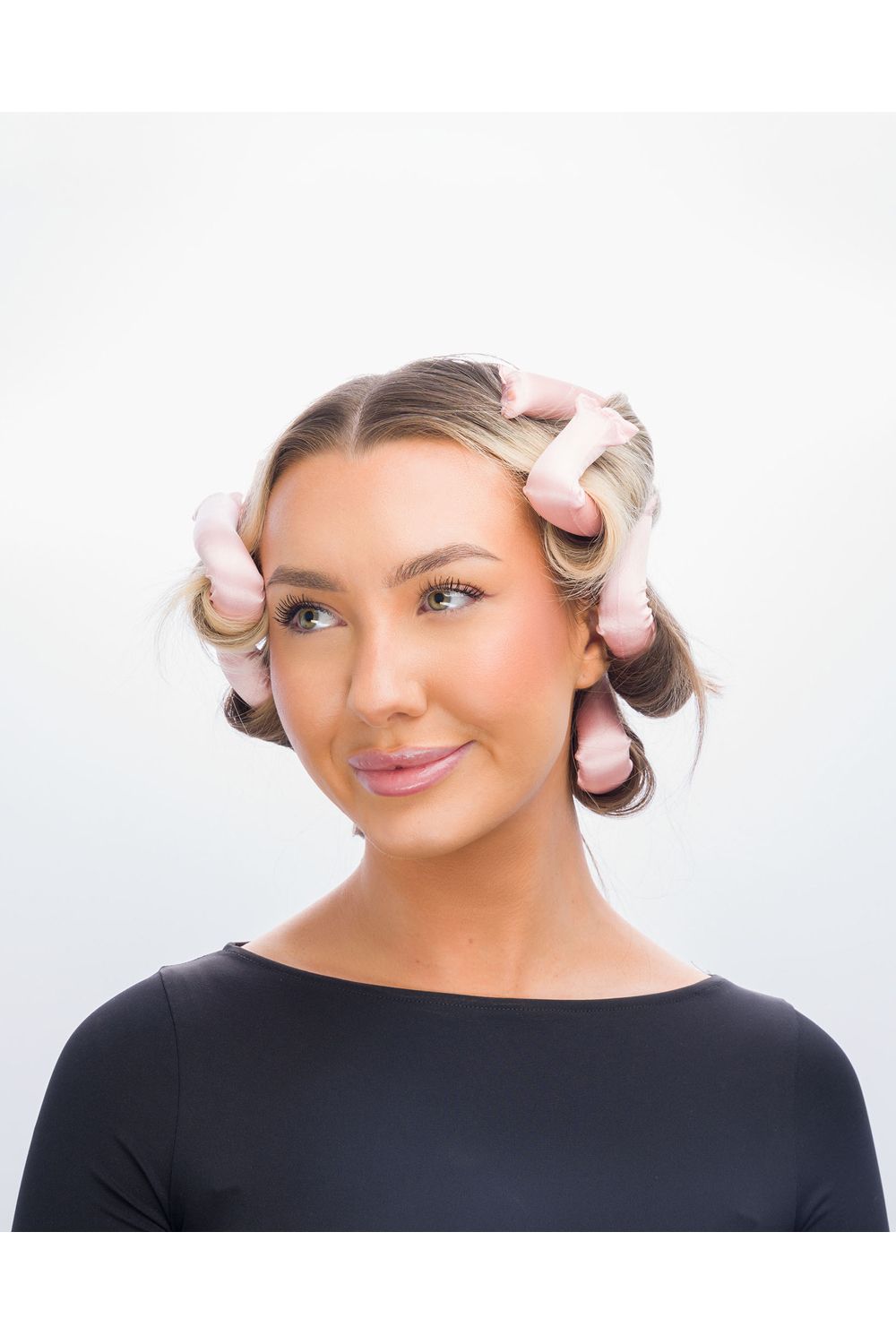 Brushworks Heatless Flexi Curlers Pink image 8