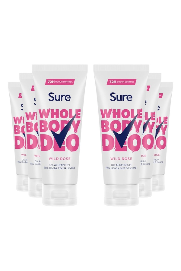Sure Fresh Citrus Whole Body 'Deodorant' Stick Aluminium Free 50ml, 6pk