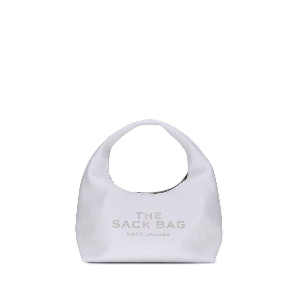 Marc Jacobs Sack Bag Leather Hobo Wo - White Shoulder Bags image 1
