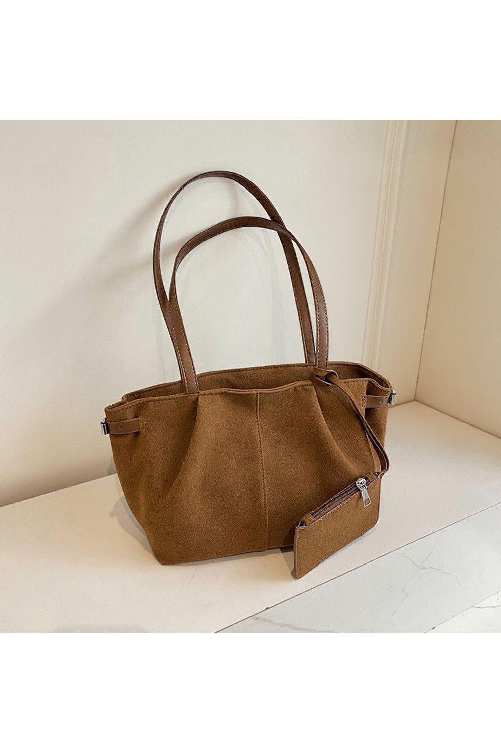 XY London 'Destiny' Large Tote Bag with Matching Pouch Purse image 1