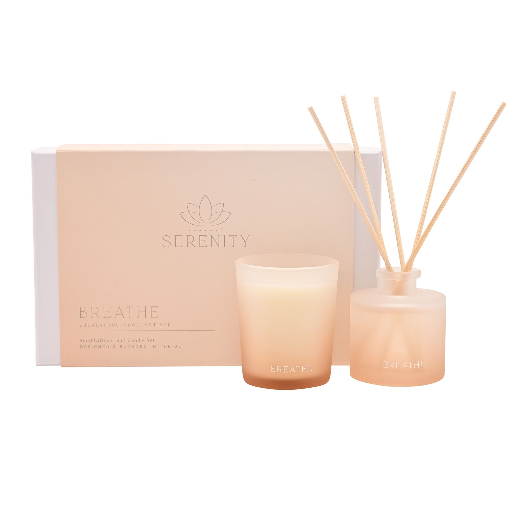 Serenity Breathe Diffuser & Candle Set image 7
