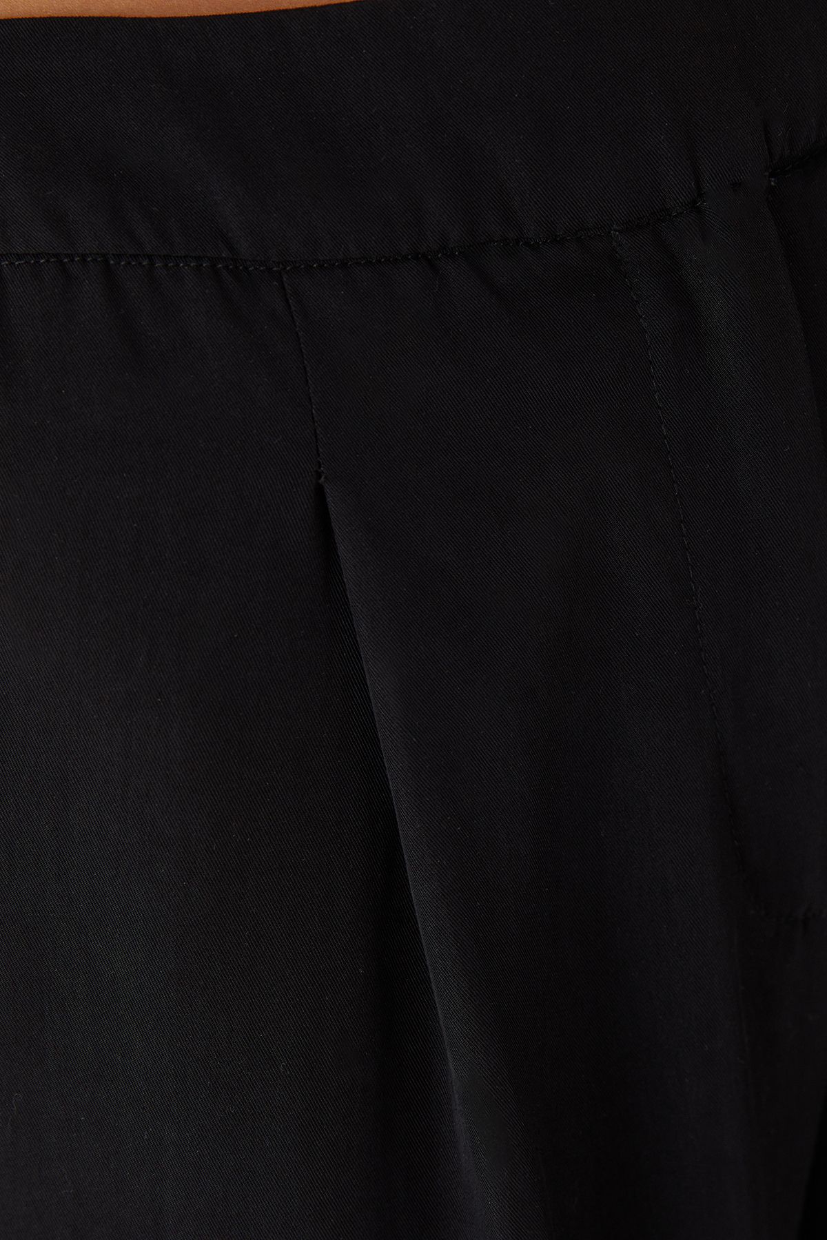 MissPap Twill Wide Leg Tailored Trouser Black image 5