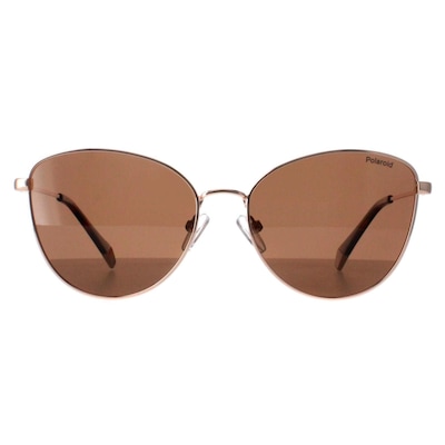 Polaroid Cat Eye Gold Copper Bronze Polarized PLD 6188/S