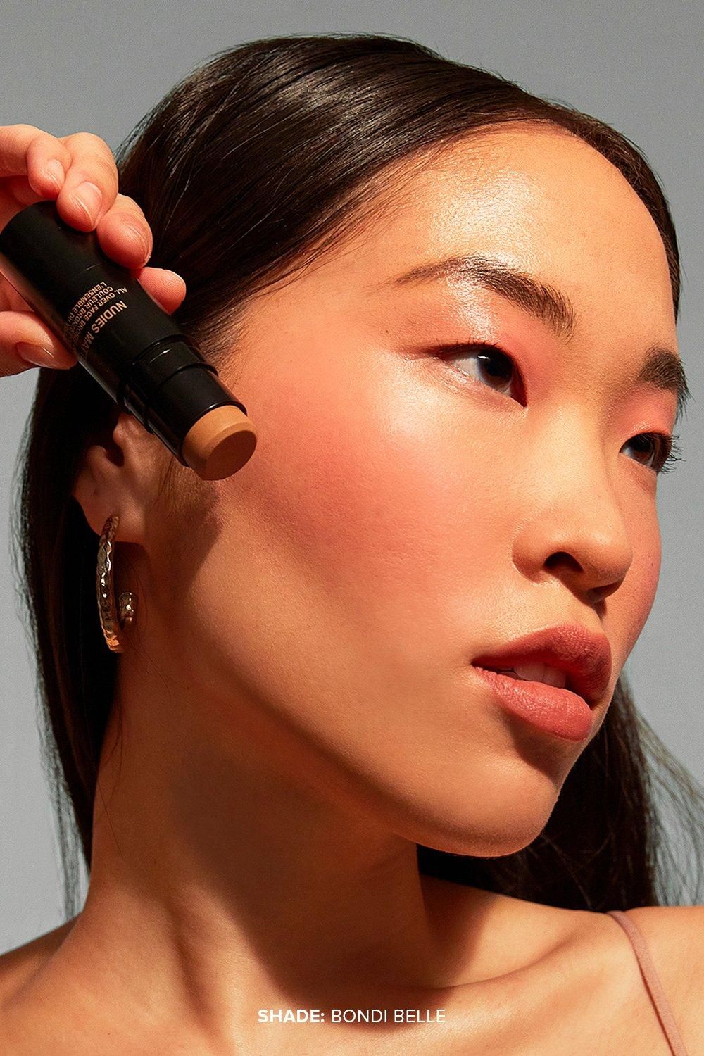 Nudestix Nudies All Over Face Matte Bronze Bondi Belle image 3