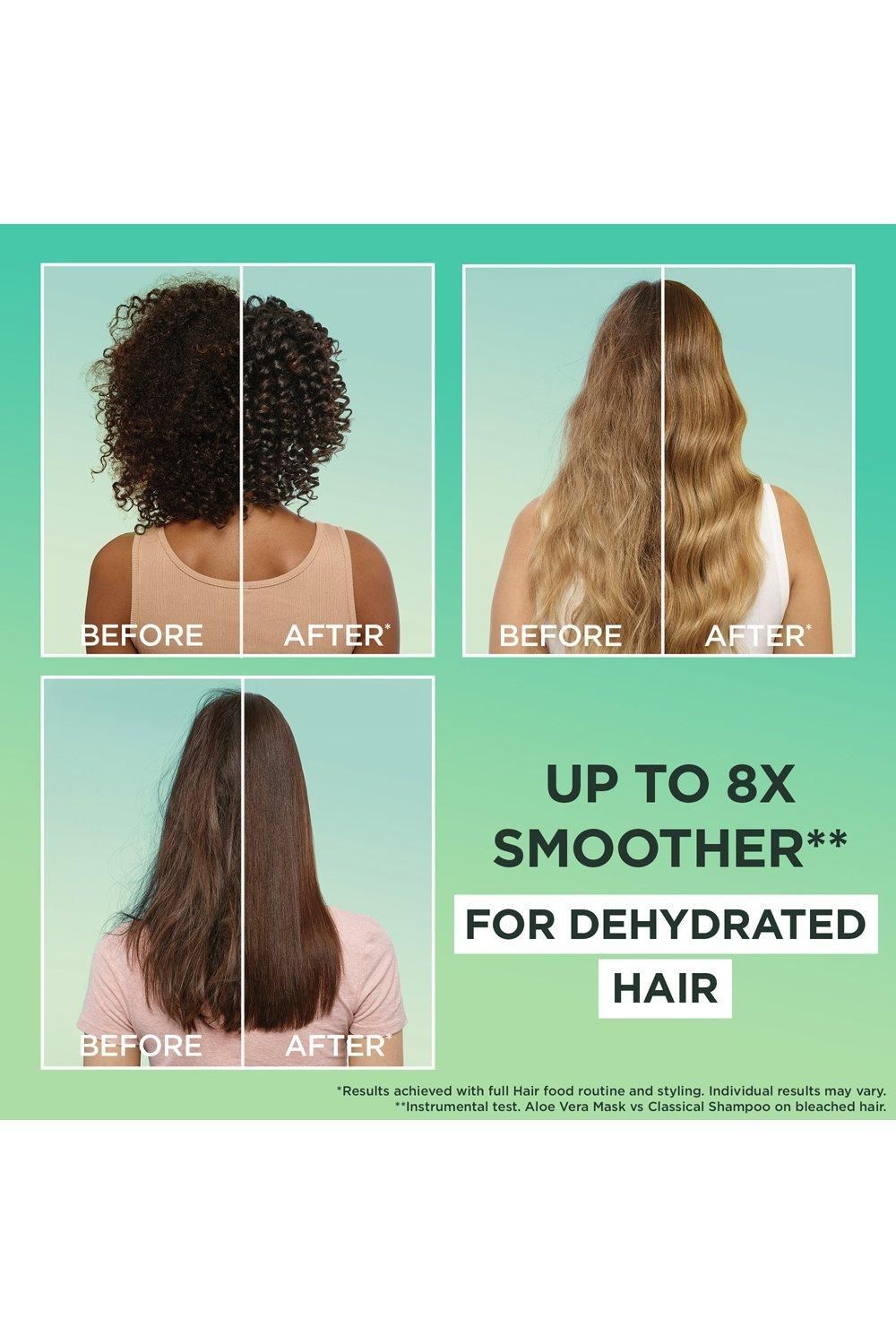 Garnier Ultimate Blends Hair Food Aloe Vera 3-in-1 Normal Hair Mask Treatment Multi image 2