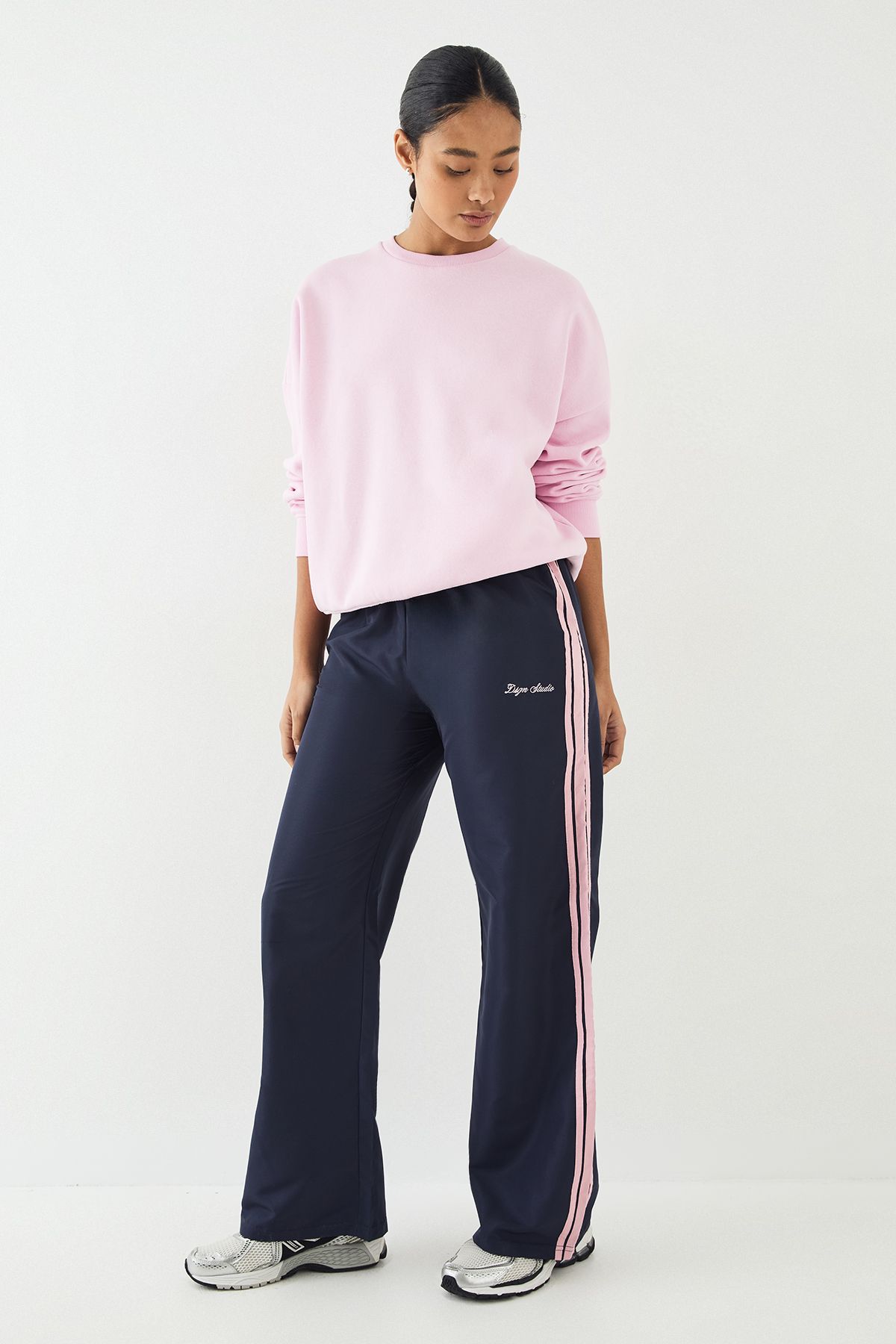 DSGN Studio DSGN Studio Side Stripe Trouser Navy image 3