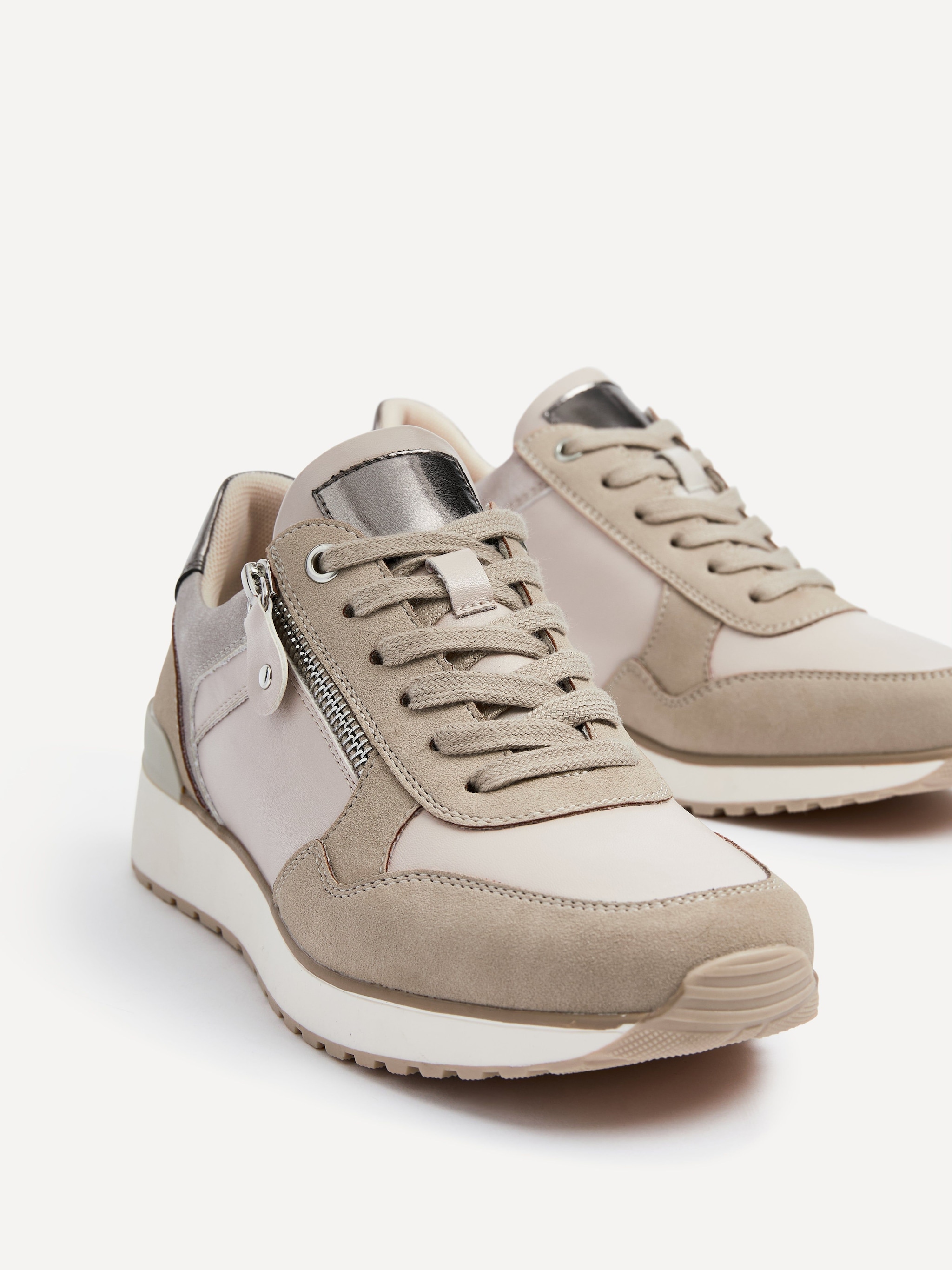 Linzi Euston Mocha Multi Coloured Trainer image 5