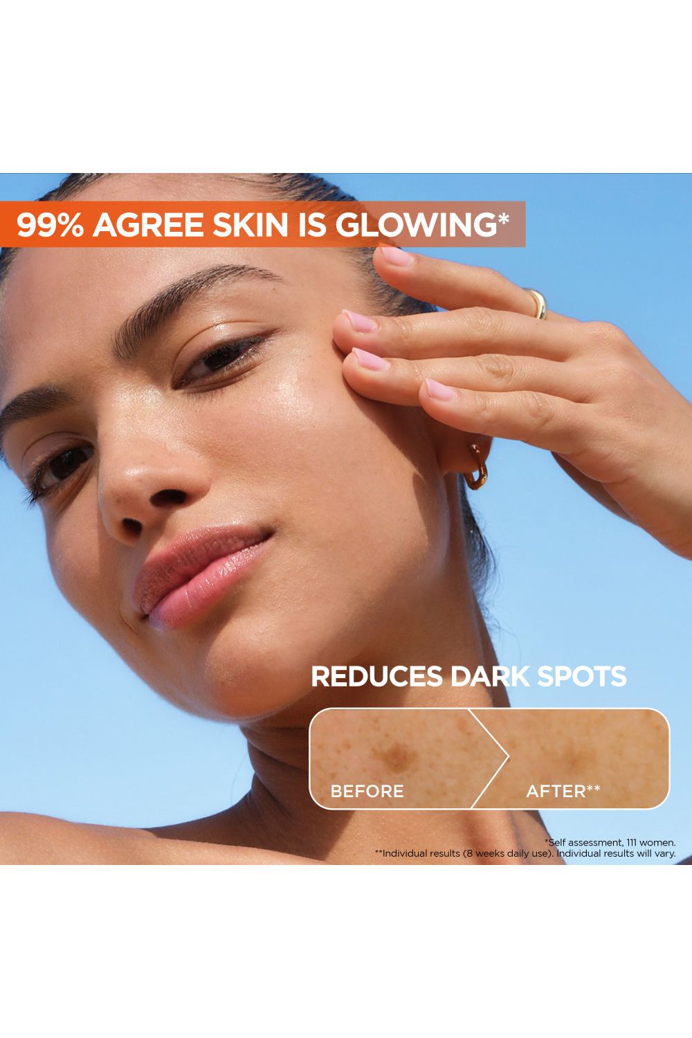 Garnier 3.5% Vitamin C, Niacinamide, Salicylic Acid, Brightening and Anti Dark Spot Serum Multi image 3