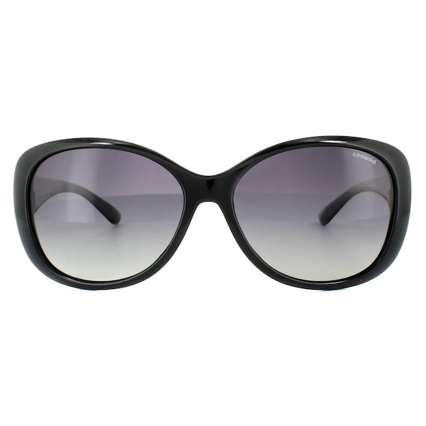 Polaroid Fashion Black Grey Gradient Polarized Sunglasses