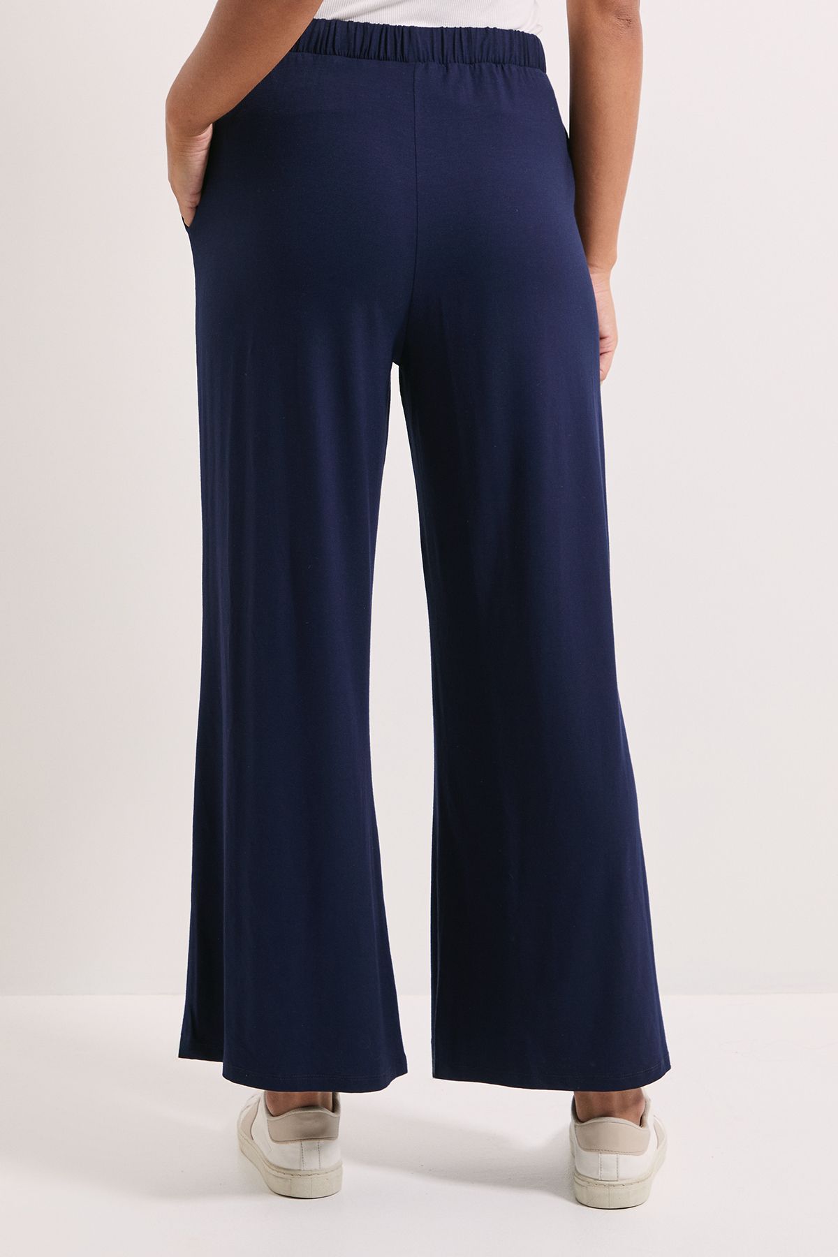 Dorothy Perkins Wide Leg Trouser Navy image 4