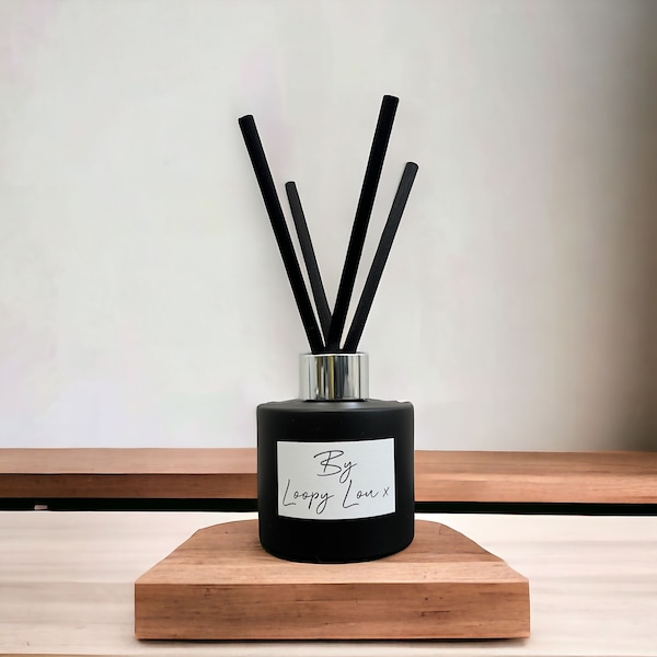 60 SECOND MAKEOVER Bergamot and Oud Luxury Reed Diffuser Highly Fragranced Scented