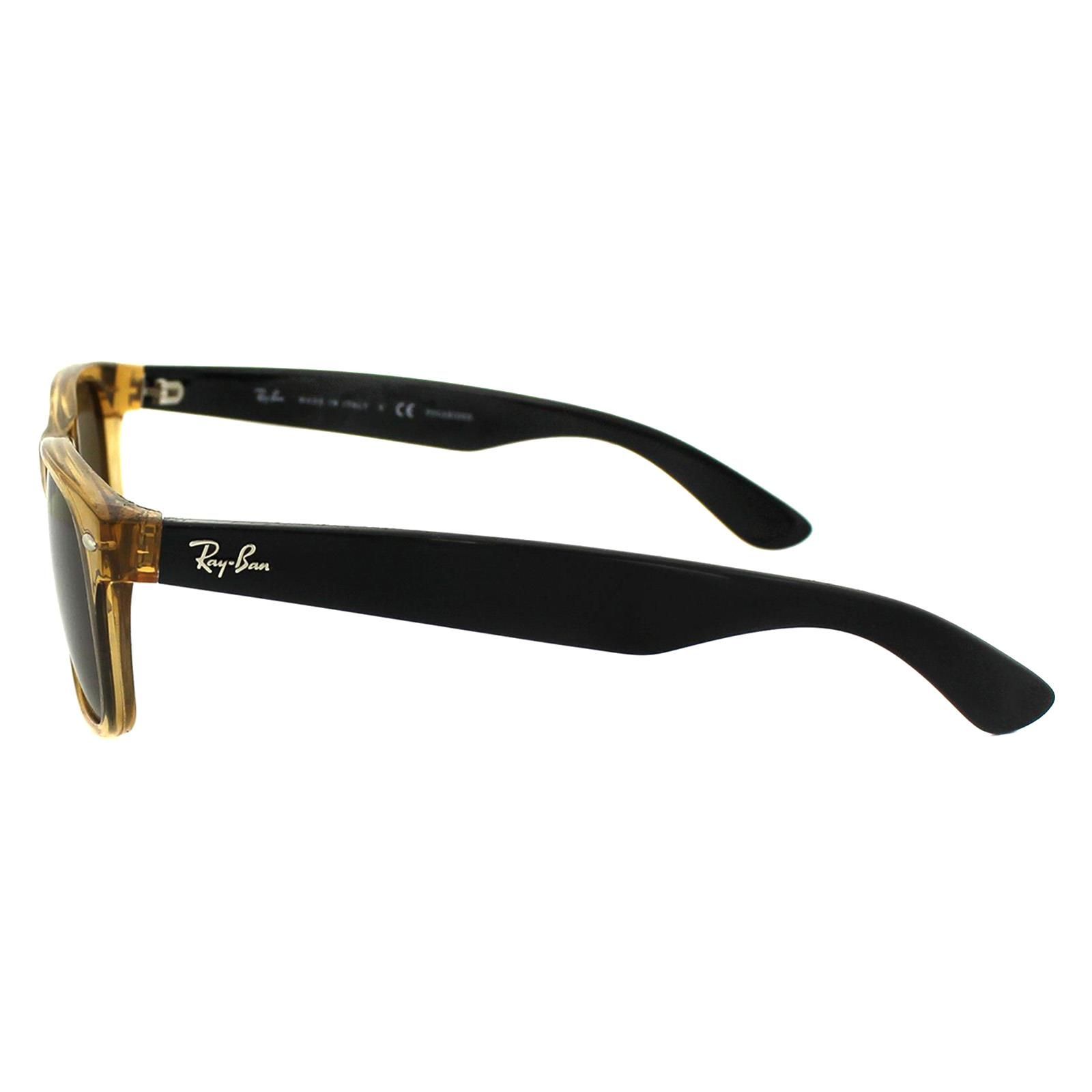 Ray-Ban Rectangle Honey Crystal Brown Polarized Sunglasses image 3