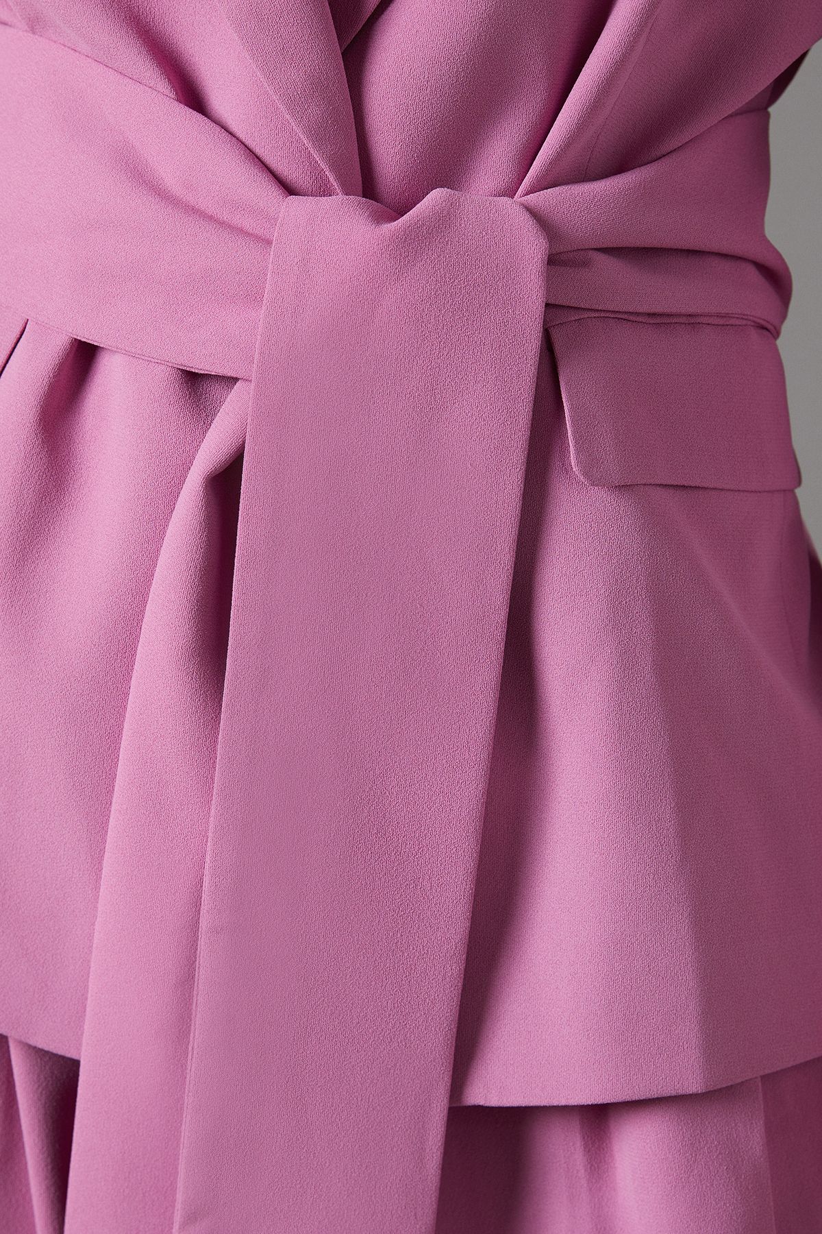 Coast Wrap Tie Front Blazer Pink image 5