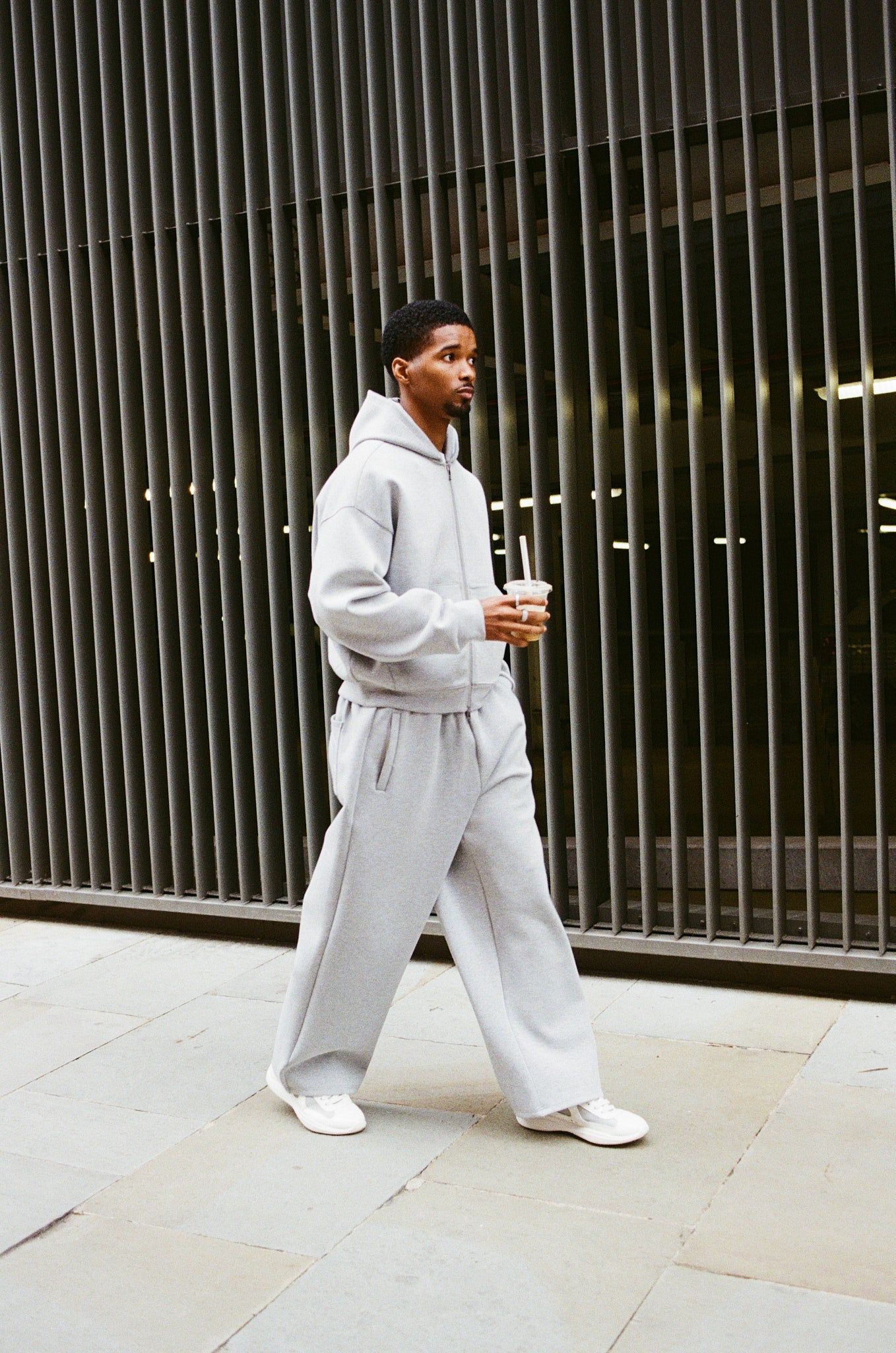 Cernucci Scuba Baggy Fit Trouser - Grey image 2