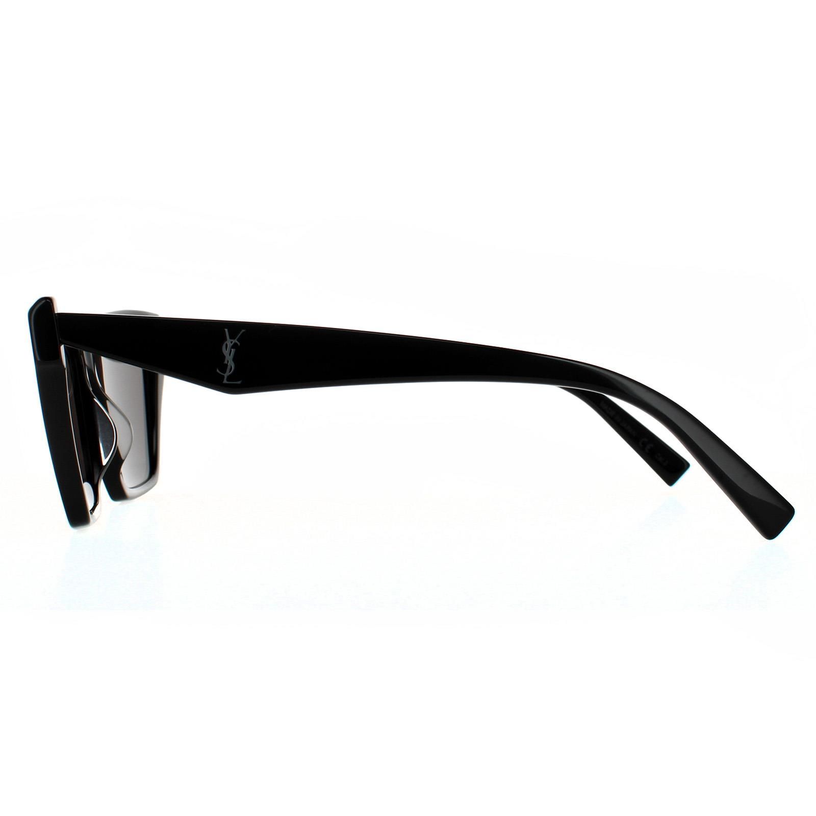 Saint Laurent Cat Eye Black Black Sunglasses image 3
