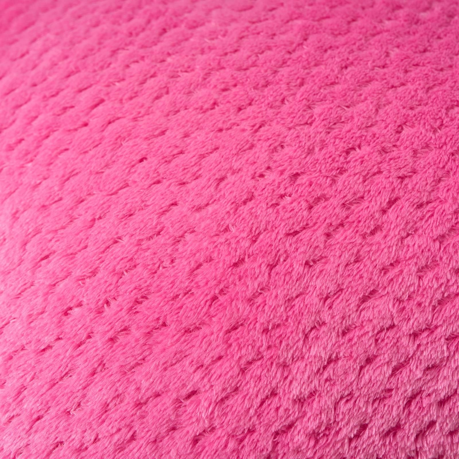 OHS 2 Pack of Waffle Fleece Square Cushion Covers image 6