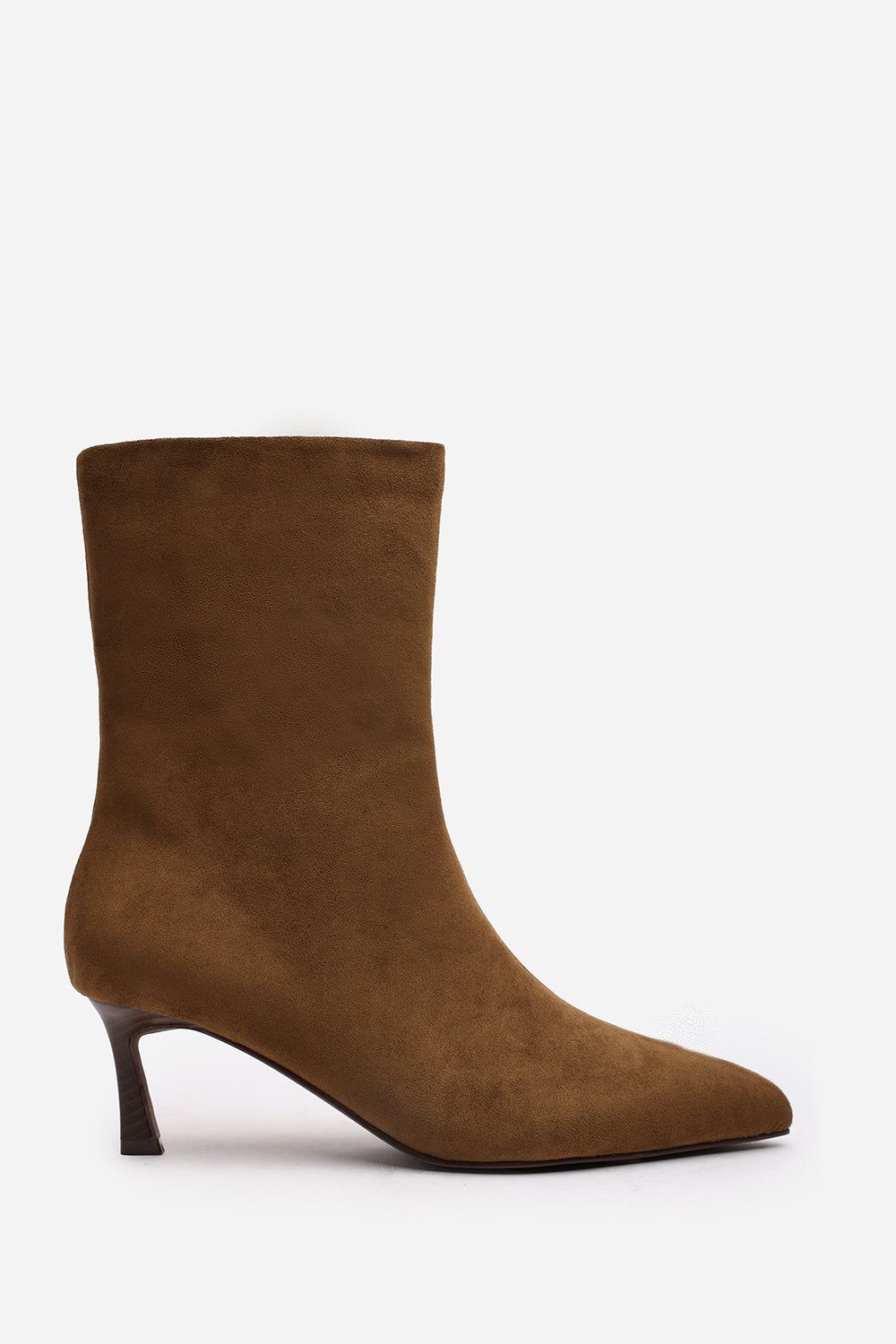 Where's That From 'Aubrey' Suede Pointed Toe Ankle Low Heel Boot image 2