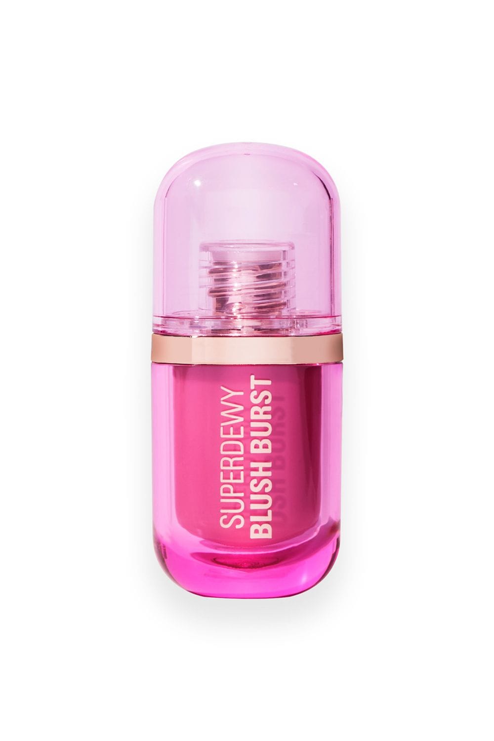 Revolution Superdewy Liquid Blush Burst 4.2ml Bubblegum Burst Pink image 3