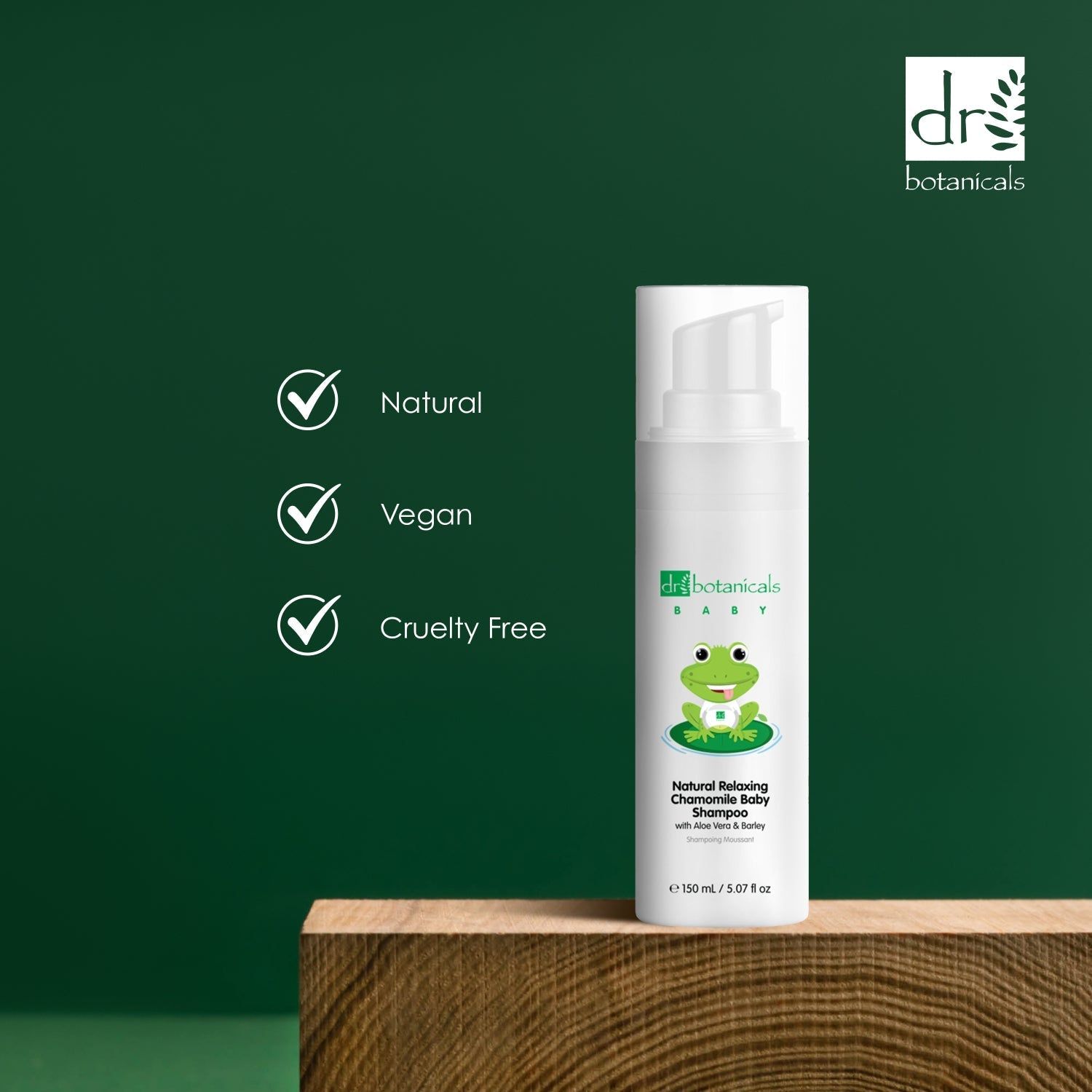 Dr. Botanicals Natural Relaxing Chamomile Baby Shampoo 150ml image 4