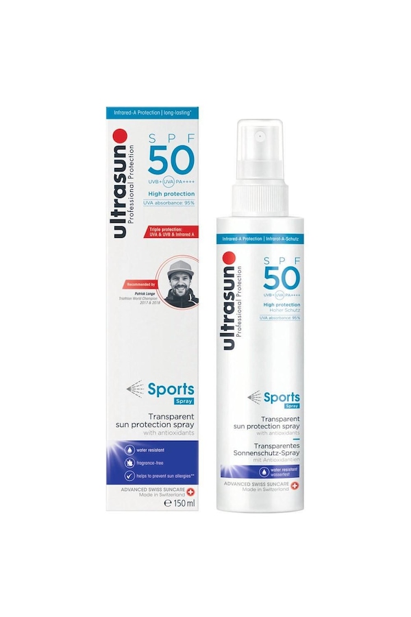 Ultrasun Sports Spray SPF50 150ml Multi