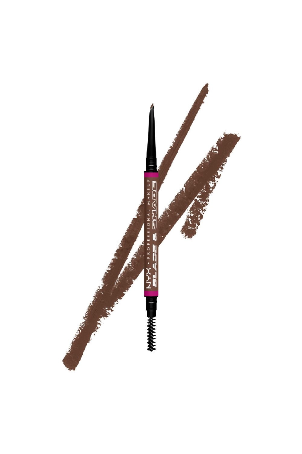 NYX Professional Makeup Blade & Shade, Nano Brow Mechanical Pencil 0.06g Chocolate image 1