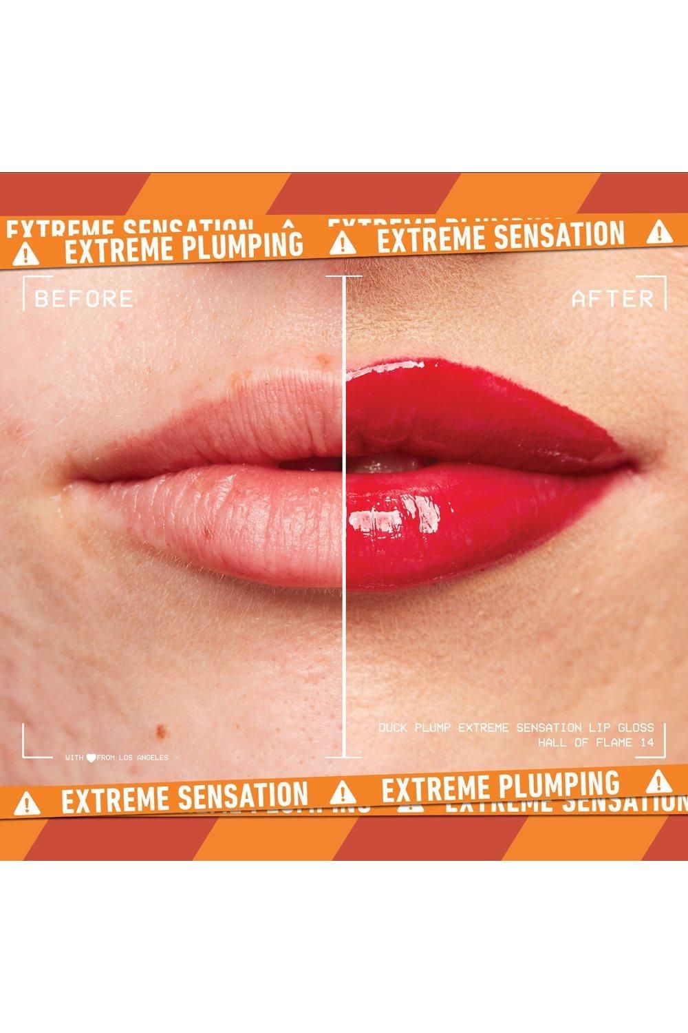 NYX Professional Makeup Duck Plump Lip Plumping Gloss Hall Of Flame image 4