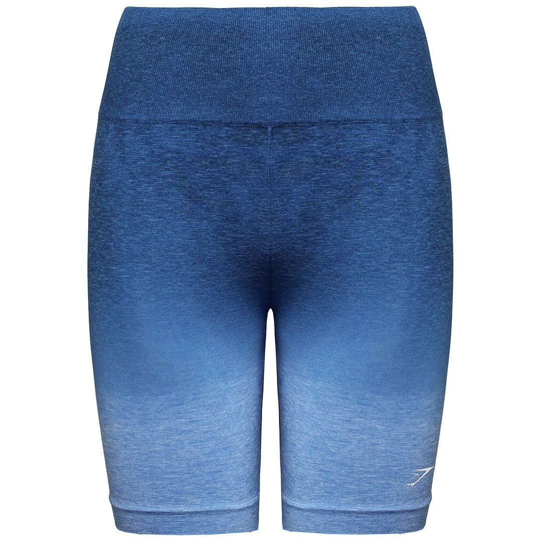 Gymshark Adapt Ombre Seamless Blue Shorts image 2