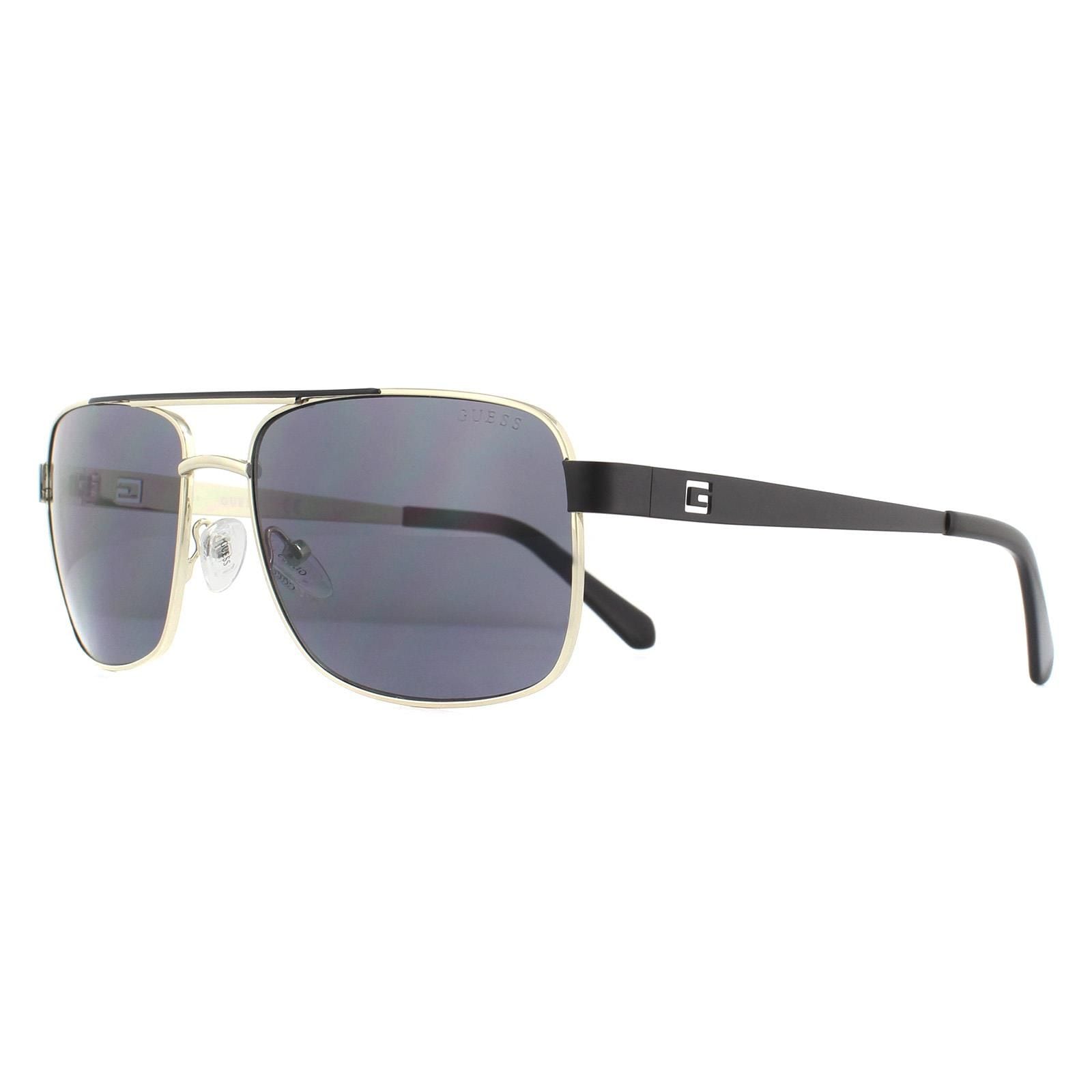 Guess Aviator Gold Grey GU6968 Sunglasses image 2
