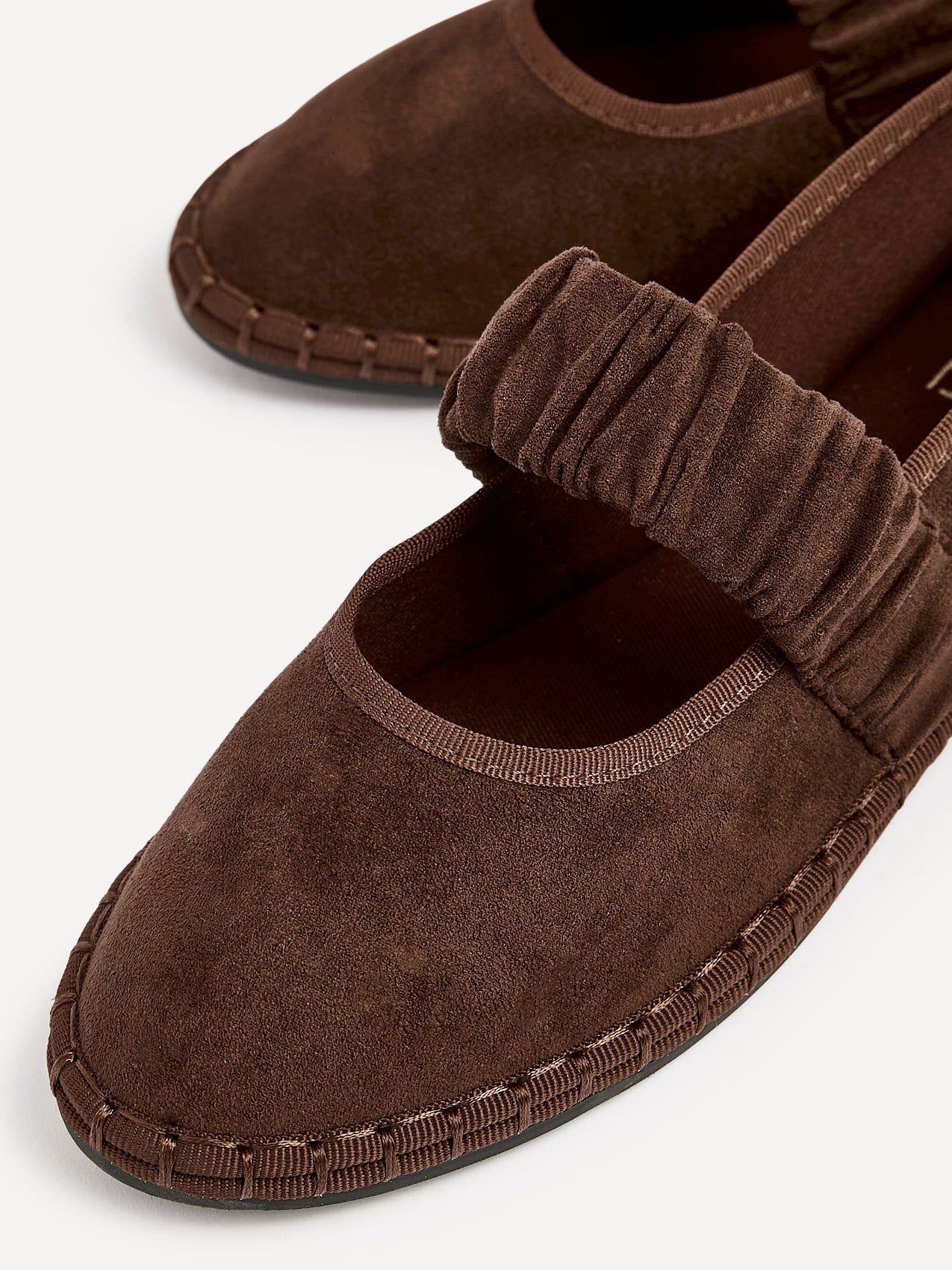 Linzi Lorella Brown Faux Suede Mary Jane image 4