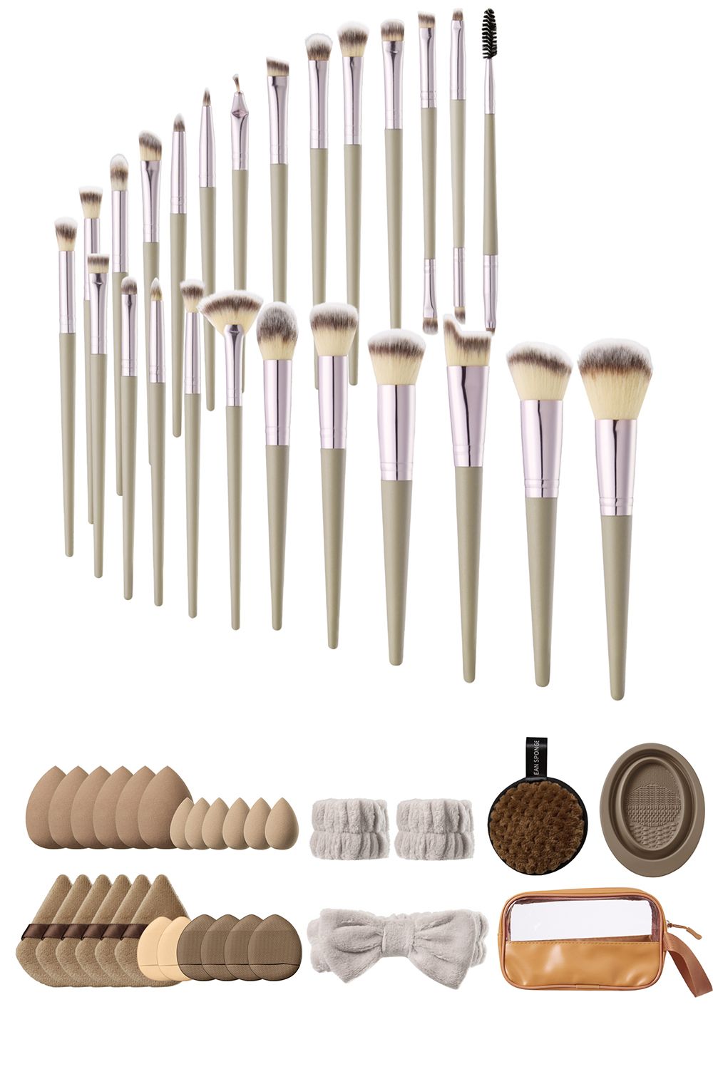 SHEONLY Professional Makeup Brush & Tool Set image 1