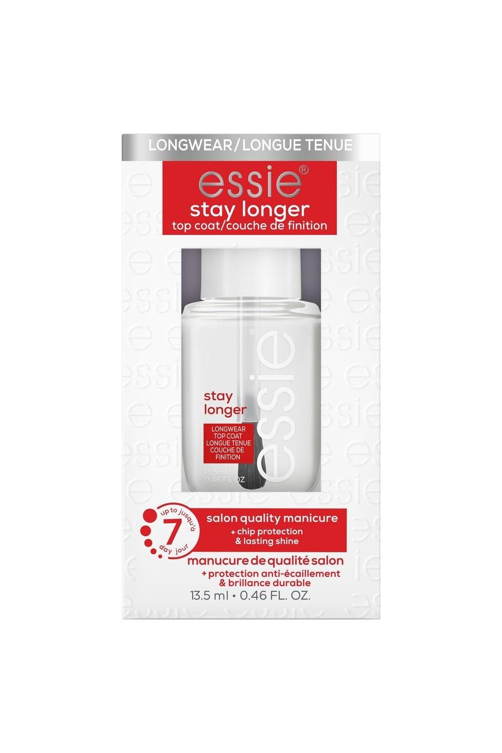 Essie Care Stay Longer Premium Longwear Top Coat Top Coat image 7