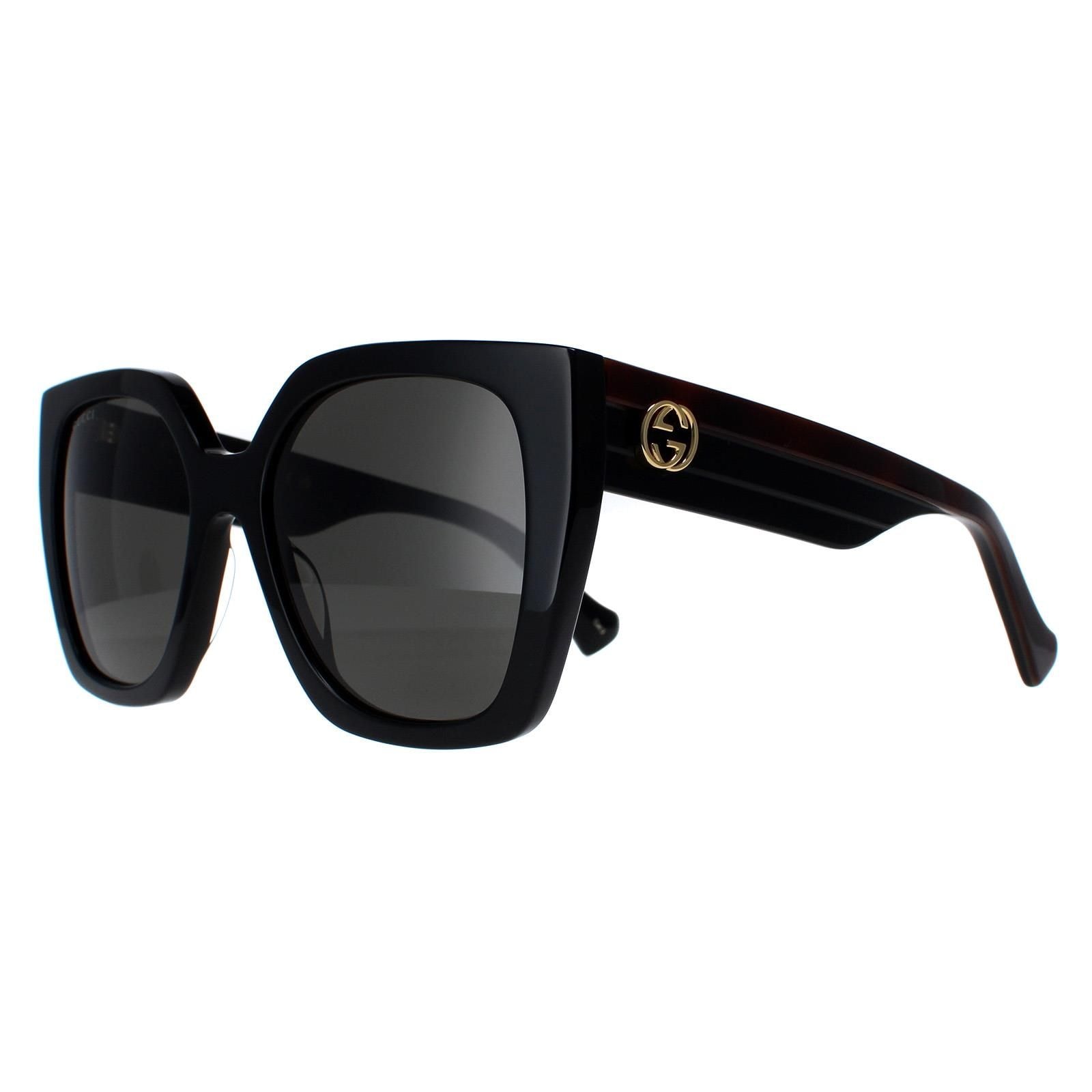 Gucci Square Havana Black Grey GG1300S image 2