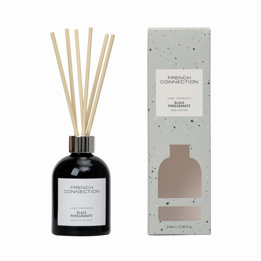 French Connection Black Pomegranate Reed Diffuser 100ML Black Collection image 1