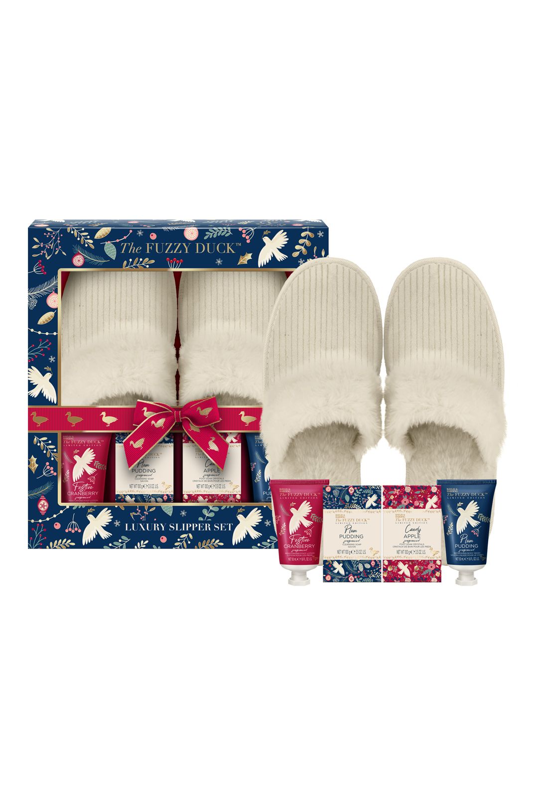 Baylis & Harding The Fuzzy Duck Winter Wonderland Luxury Slipper Gift Set Multi image 3