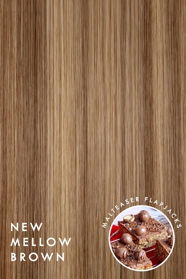 Lullabellz Brushed Out Wave 16inch Claw Clip Pony Mellow Brown