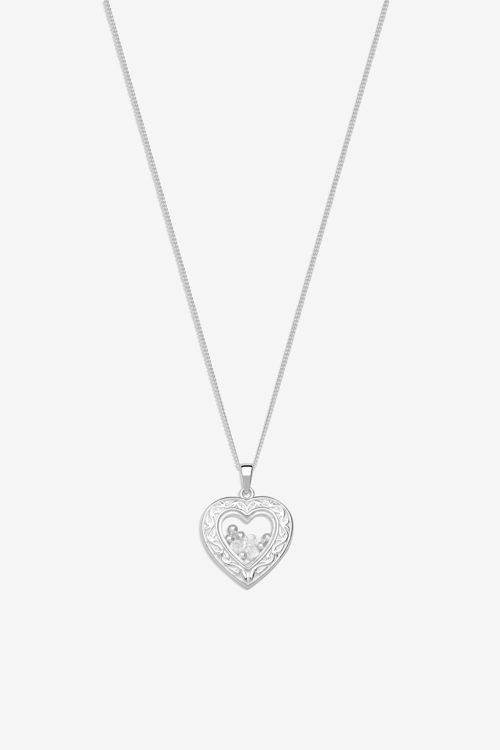 ■ENGBROX■ silver925 sweet heart necklace EBNL22061SV HAR-1095-