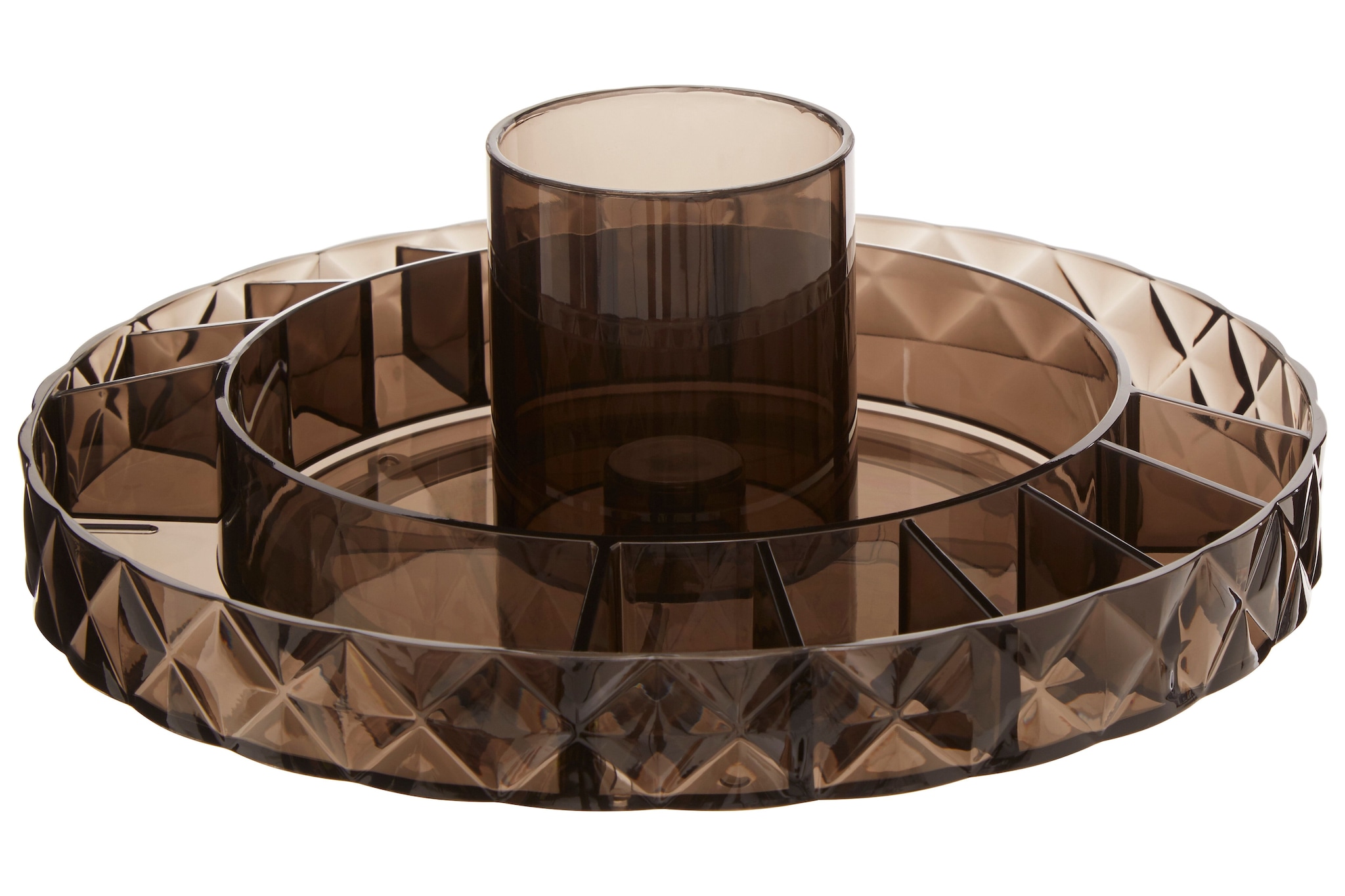 Orsina Beauty Round Revolving Cosmetics Organiser image 2