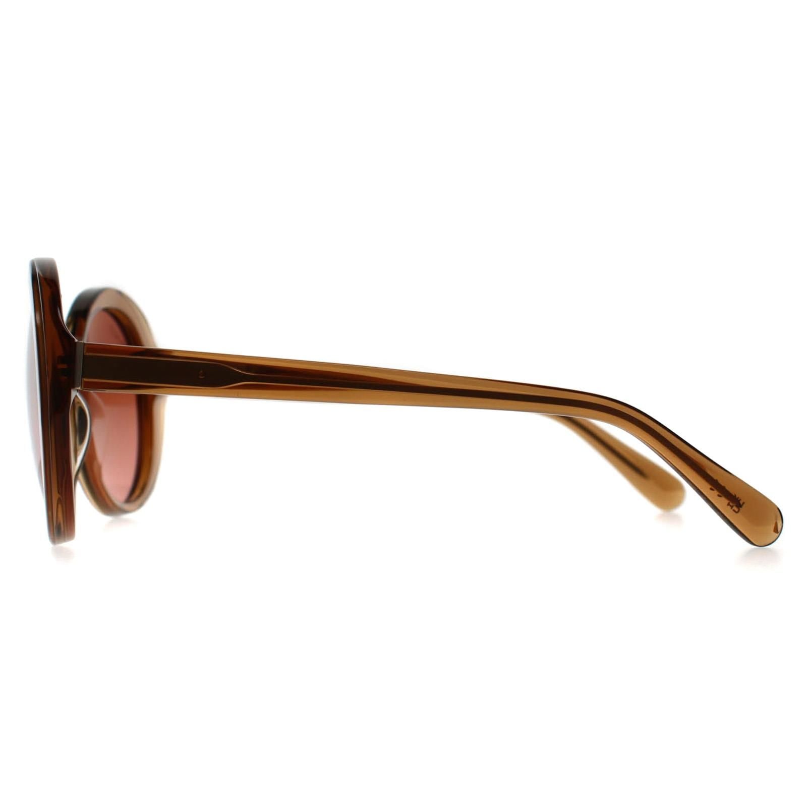 Serengeti Round Shiny Crystal Caramel Brown Mineral Drivers Gradient Photochromic Bacall image 3