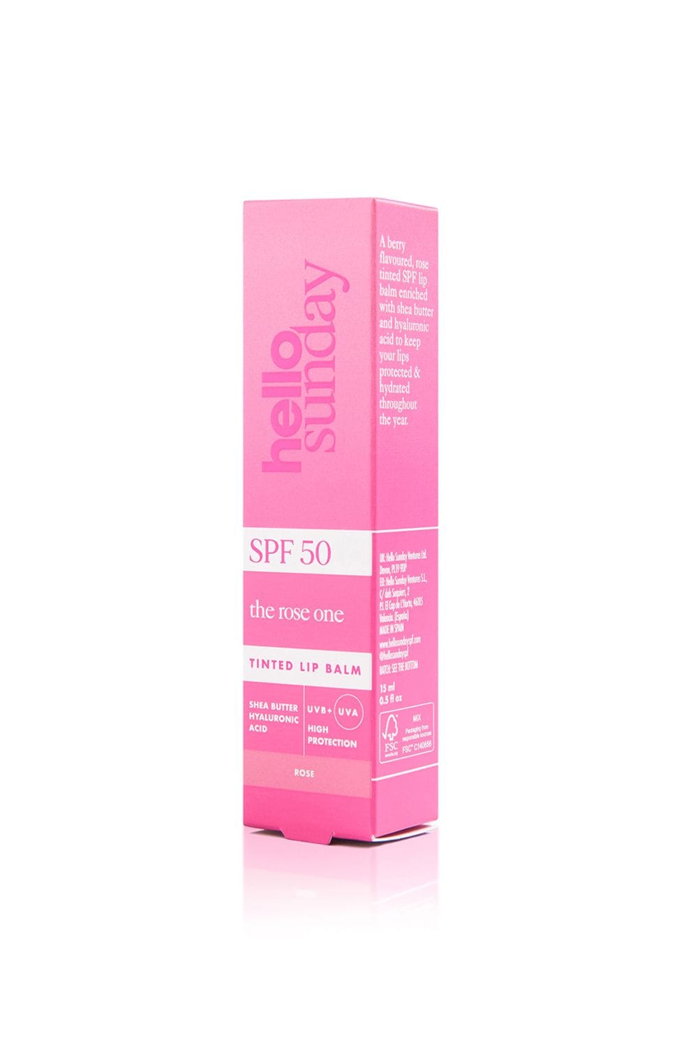 Hellosunday The Rose One - Tinted Lip Balm SPF50 Rose image 5